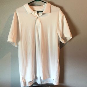 Stark white j-crew polo